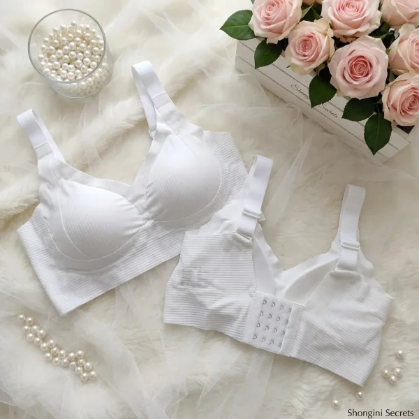 Seamless Bra White Colour