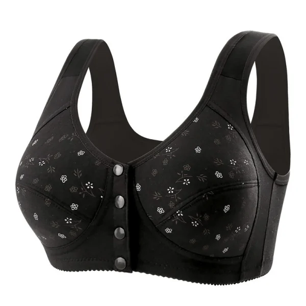 Front Open Bra Black Colour
